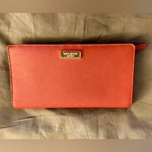 Kate Spade Red Wallet. Lightly used